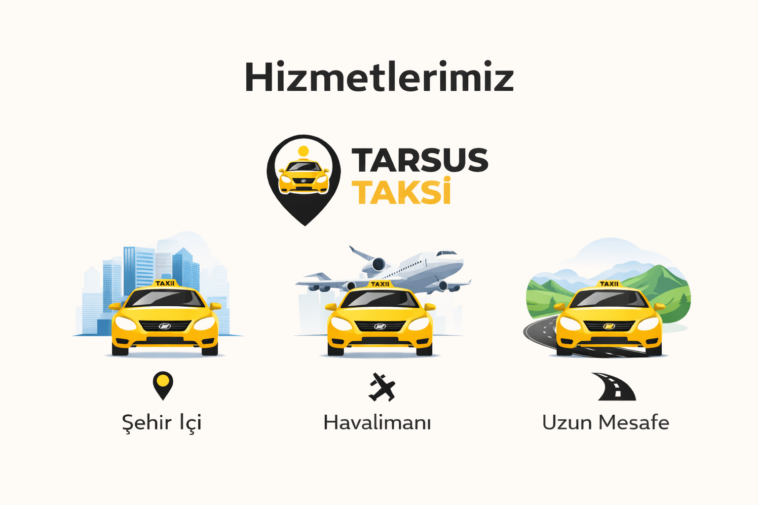 Tarsus Taksi hizmeti
